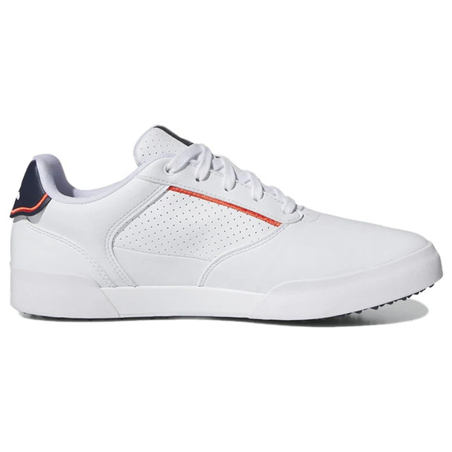 Adidas Men's Rebelcross Golf Shoes White/Black/Aluminum - Maple